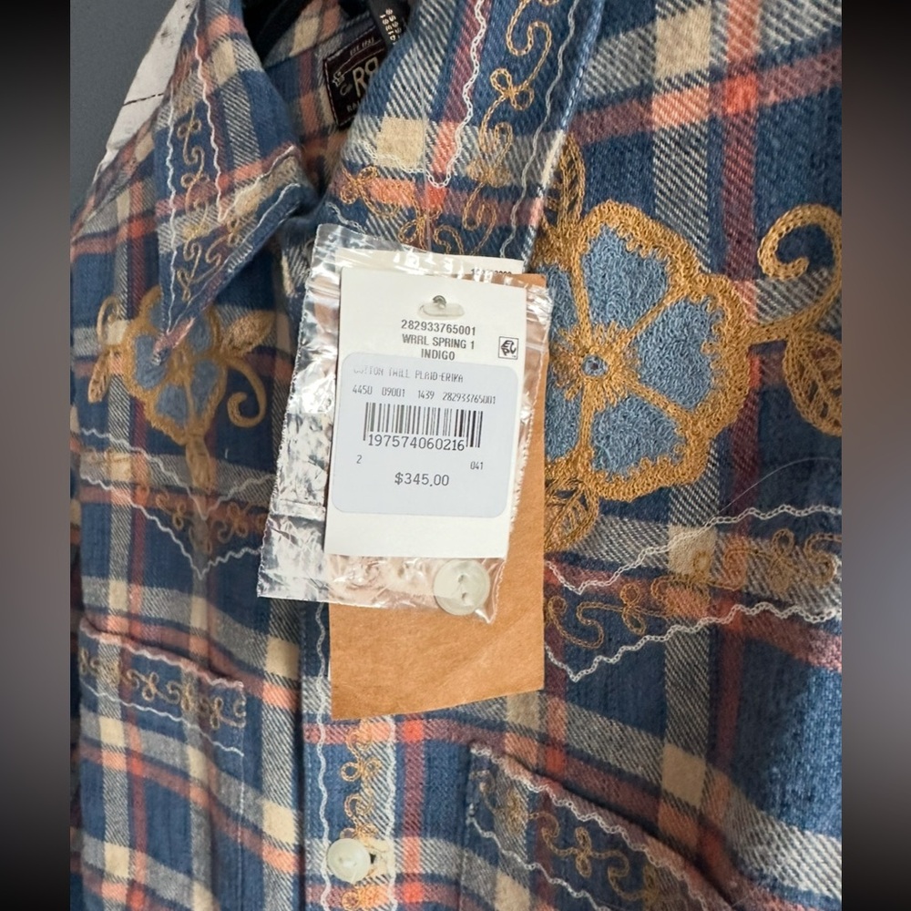 RRL Western Twill Shirt - Picture 8 of 12